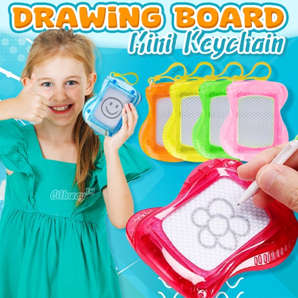 Cithway™ Mini Keychain Magnetic Drawing Board