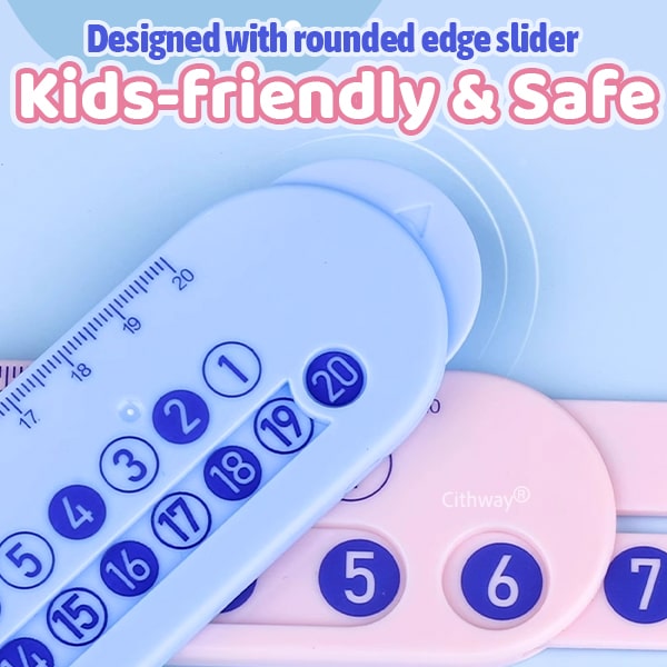 Cithway® Kid Easy-Learning Mathematical Ruler