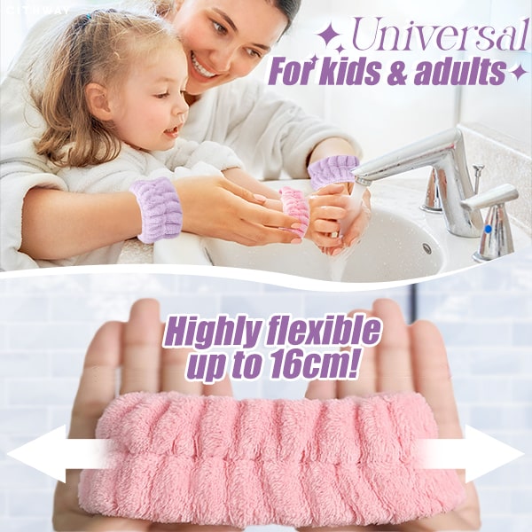 Cithway™ Anti-Dripping Water-Absorbing Wrist Wash Band