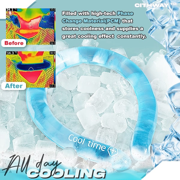 Cithway™ Ice Ring Neck Cooler