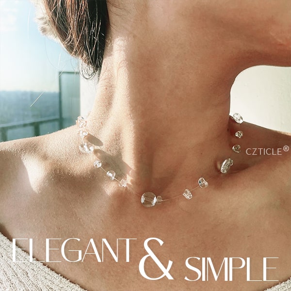 CZTICLE® Stylish Dewdrop Glimmer Jewelry