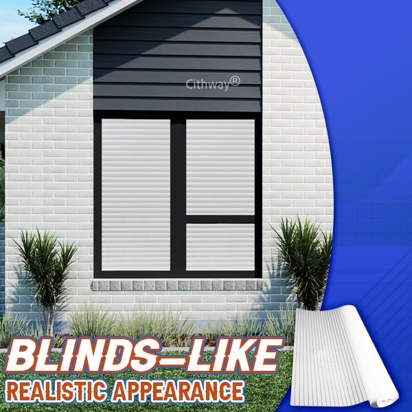 🔥Best Seller🔥Cithway® One-Way Imitation Blinds Privacy Window Cover