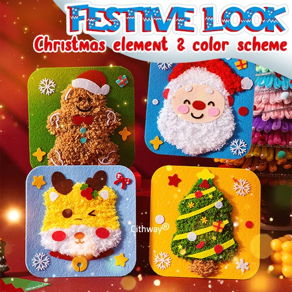 Cithway® Hand-Sewing DIY Wool Craft Kit