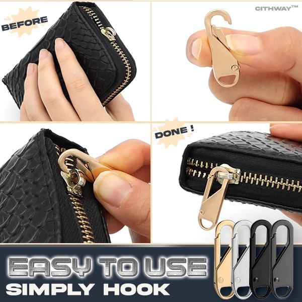 Cithway™ Easy Clip-on Zipper Pull Replacements (4PCS)