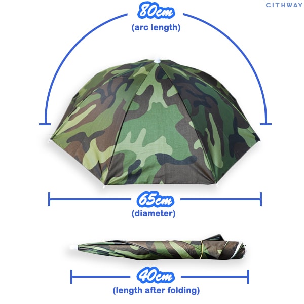 Cithway™ Hands-free Outdoor Umbrella Hat