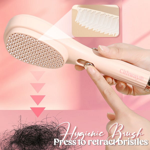Cithway® Easy-Cleaning Retractable Massage Hair Brush