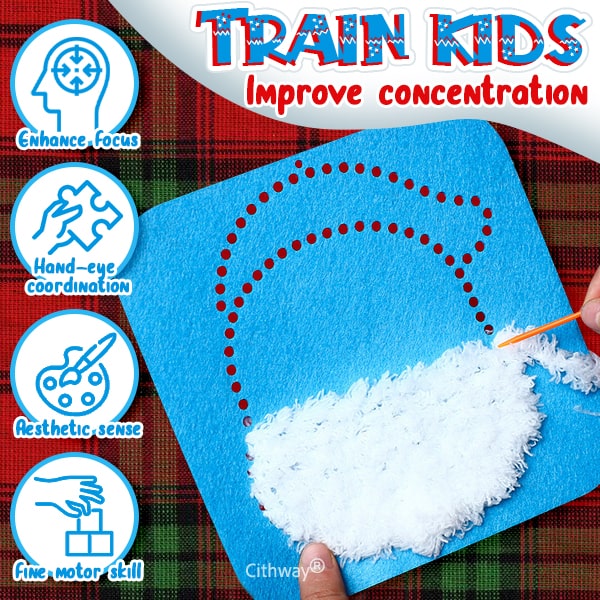 Cithway® Hand-Sewing DIY Wool Craft Kit