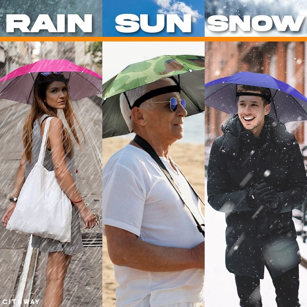 Cithway™ Hands-free Outdoor Umbrella Hat