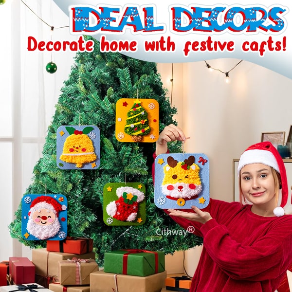 Cithway® Hand-Sewing DIY Wool Craft Kit