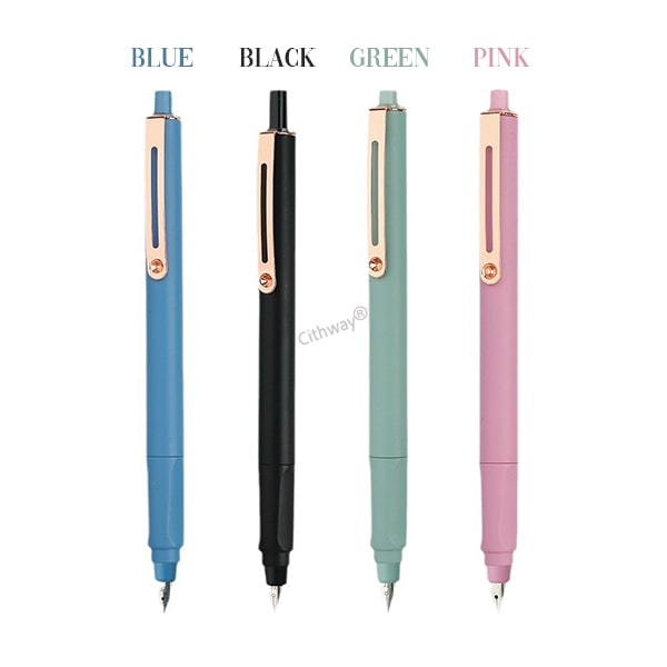 Cithway® One-Press Retractable Fountain Pen