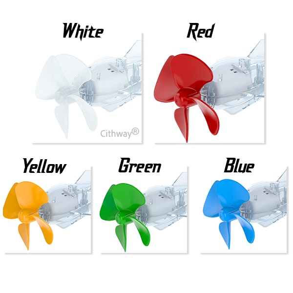 Cithway® Wind-Rider Mini LED Spinning Plane Ornament