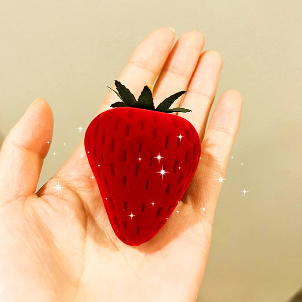 Aexzr™ Strawberry 3D Jewelry Case