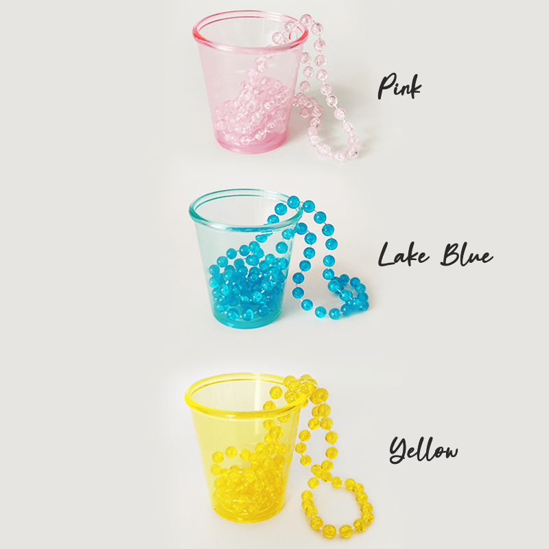 Cithway™ Fun Bachelorette Beaded Lanyard Shot Glass