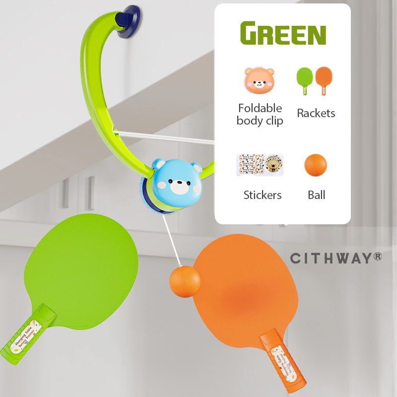 Cithway® Kids Self-Training Indoor Hanging Table Tennis Toy