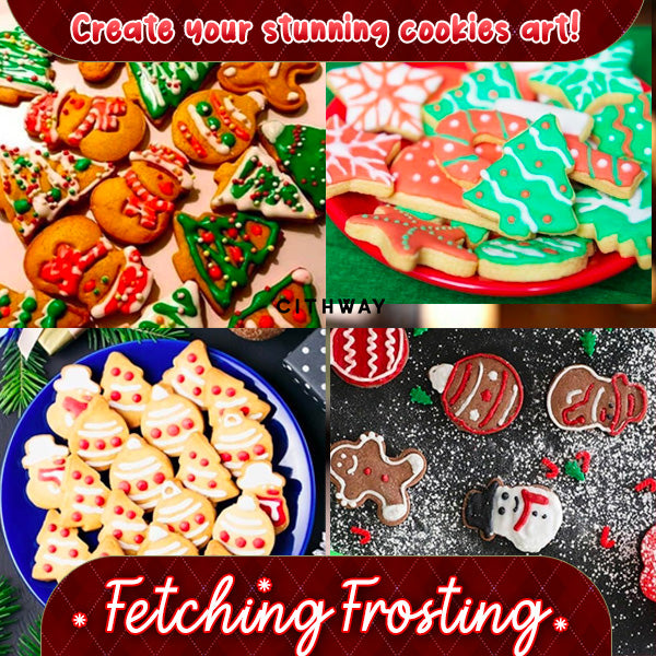 Cithway™️ Christmas Baking Spring Cookies Stamp Set (4pcs)