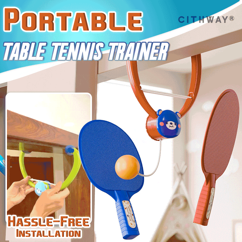 Cithway® Kids Self-Training Indoor Hanging Table Tennis Toy