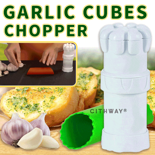 Cithway® Easy-Twist Garlic Chopper and Skin Peeler