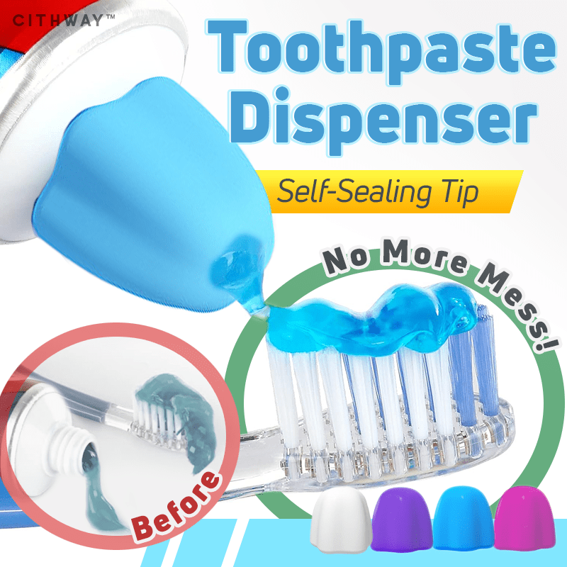 Cithway™ 2PCS of Self-Sealing Toothpaste Cap