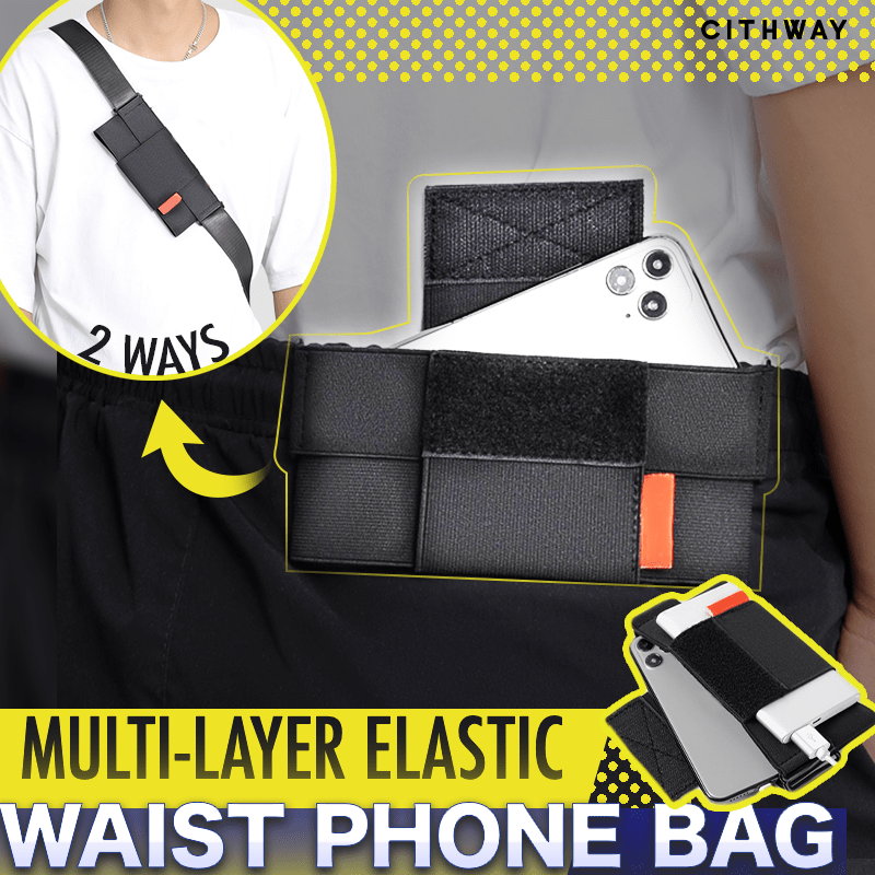 Cithway™ Elastic Waist Phone Bag