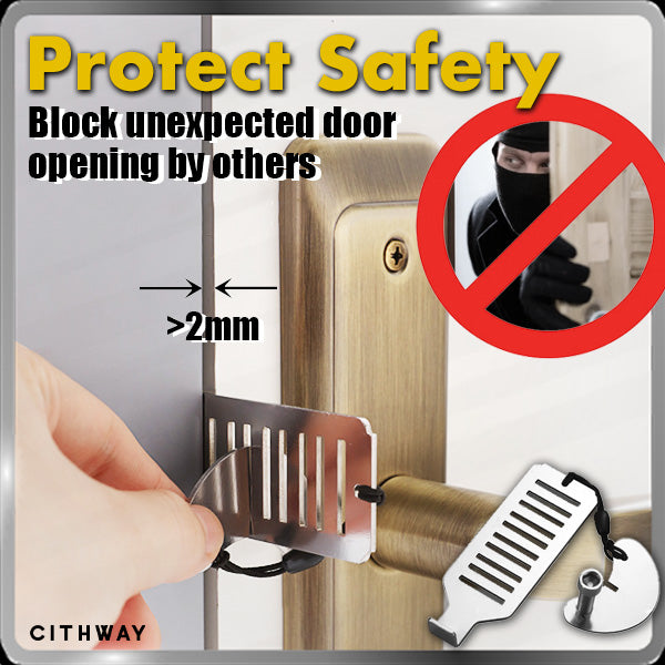 Cithway™ Self-defense Door Blocking Device