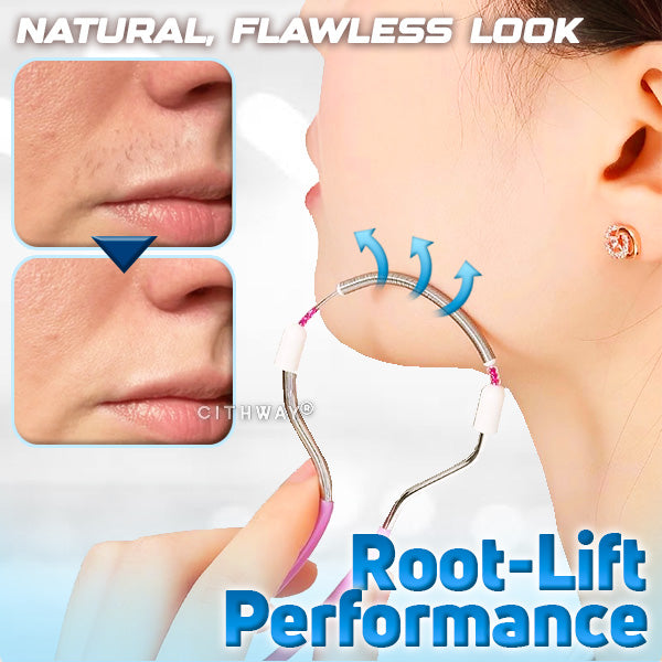 Cithway® Painless Facial Glow Spring Coil Threader – Desihope