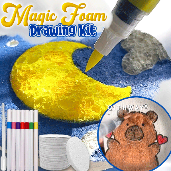 Cithway® 3D Magic Foam Painting Kit