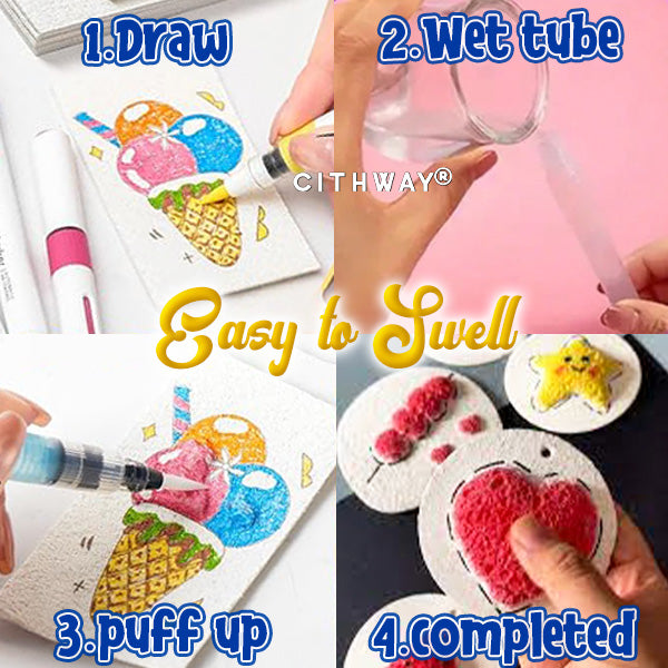 Cithway® 3D Magic Foam Painting Kit