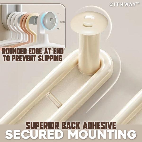 Cithway™ Punching-free Retractable Hanger Rack