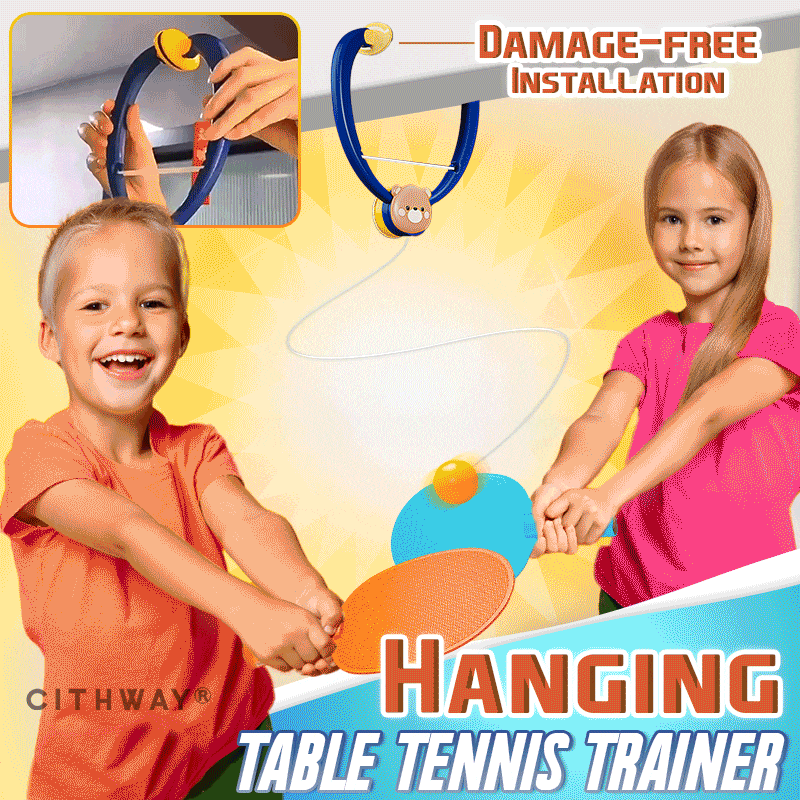 Cithway® Kids Self-Training Indoor Hanging Table Tennis Toy