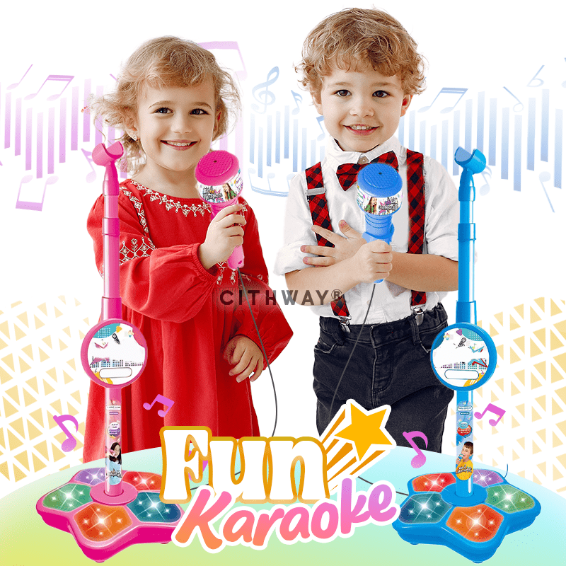 Cithway® Kids Star Karaoke Microphone Stand
