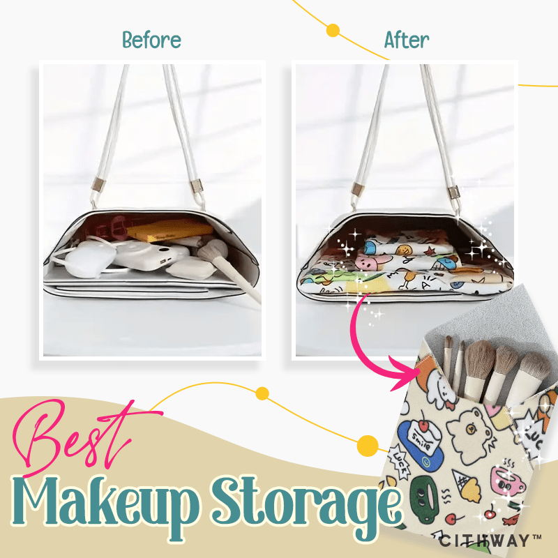 Cithway™ Magic Self-Adhesive Wrap Cloth Makeup Organizer