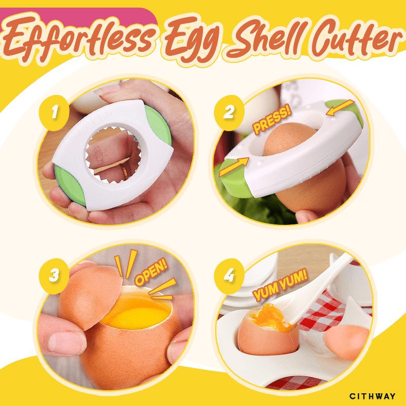 Cithway™ Multipurpose Egg Topper Shell Opener