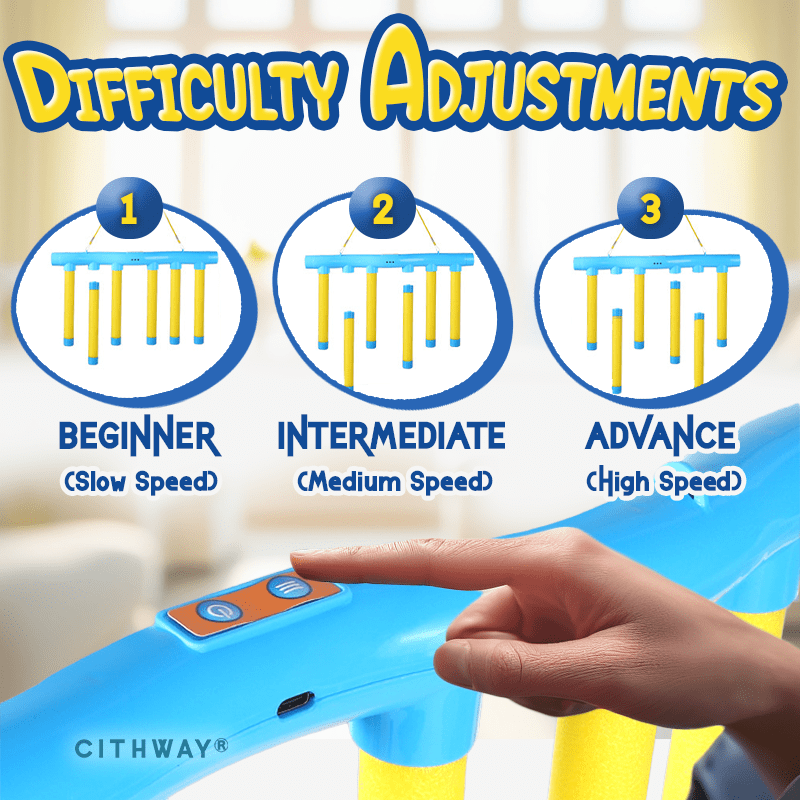 Cithway® Quick-Grab Reaction Training Hanging Stick Toy