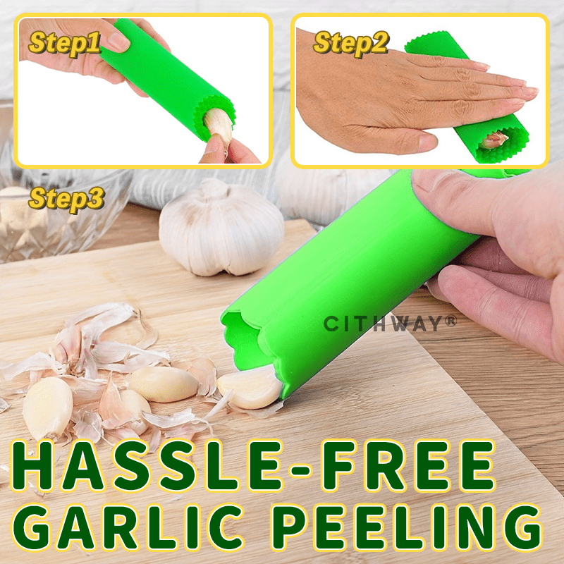 Cithway® Easy-Twist Garlic Chopper and Skin Peeler