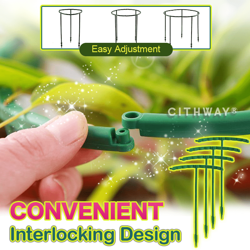 Cithway® Plant Growth Support Stake Ring Set