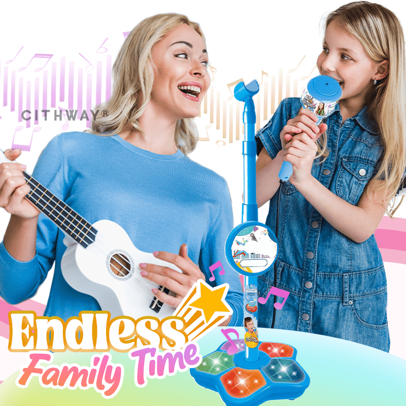 Cithway® Kids Star Karaoke Microphone Stand