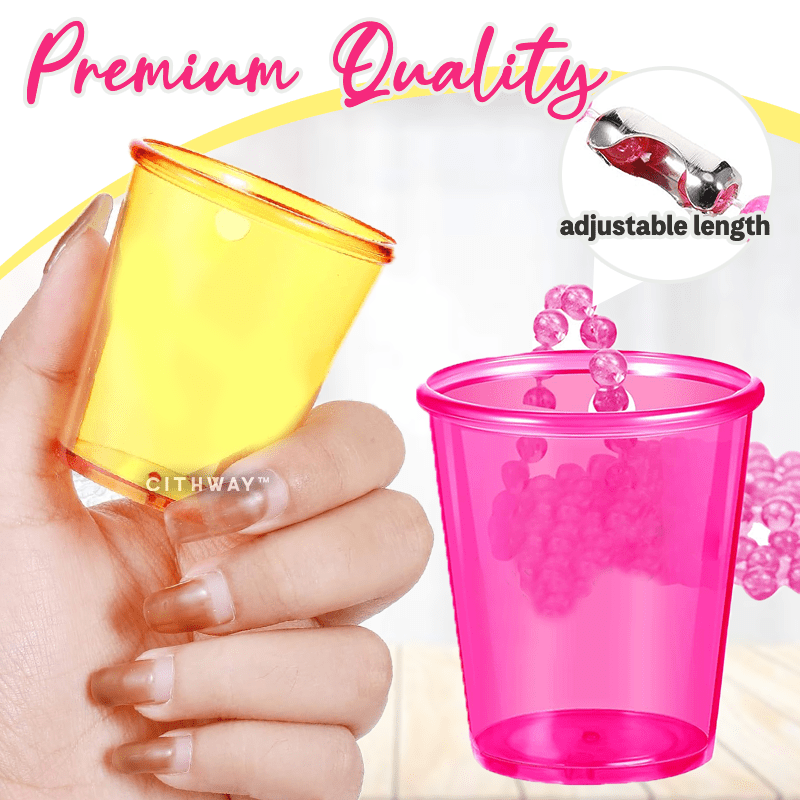 Cithway™ Fun Bachelorette Beaded Lanyard Shot Glass