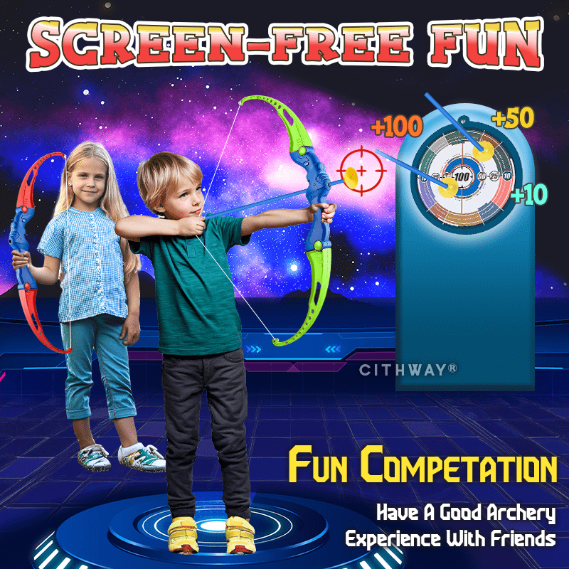Cithway® Fun Arrow-Blast Children Archery Toy Set