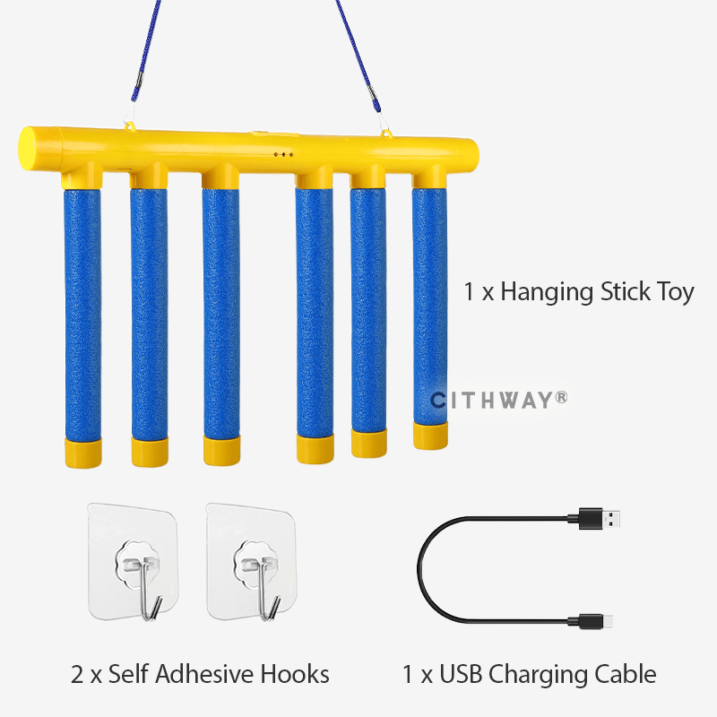 Cithway® Quick-Grab Reaction Training Hanging Stick Toy