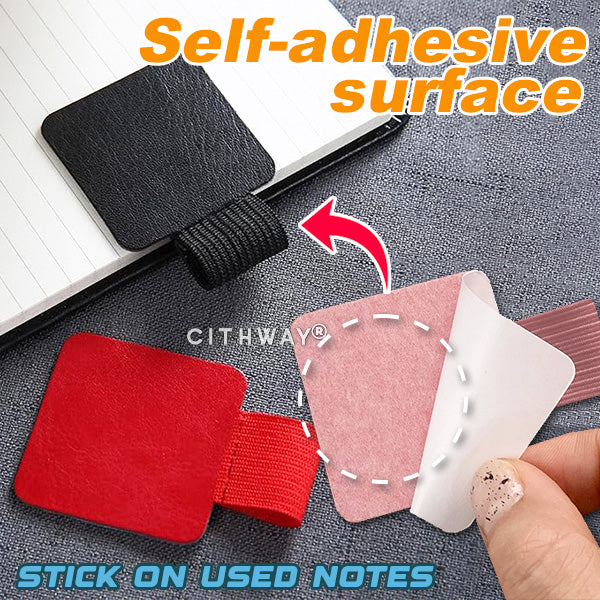 Cithway® Self-Adhesive Notebook Loop Pen Holder