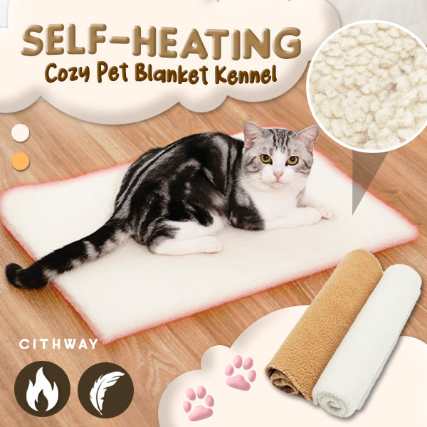 Cithway™ Self-Heating Cozy Pet Blanket Kennel