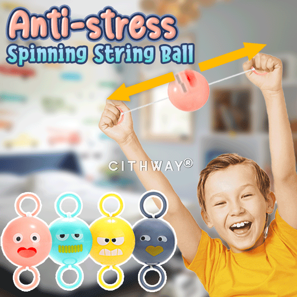 Anti-stress Spinning String Ball