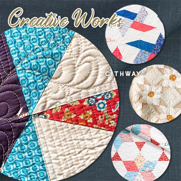 Cithway® Easy-Quilting Free-Motion Template Set