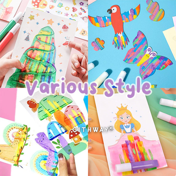 Cithway® Rainbow Scratch DIY Painting Kit