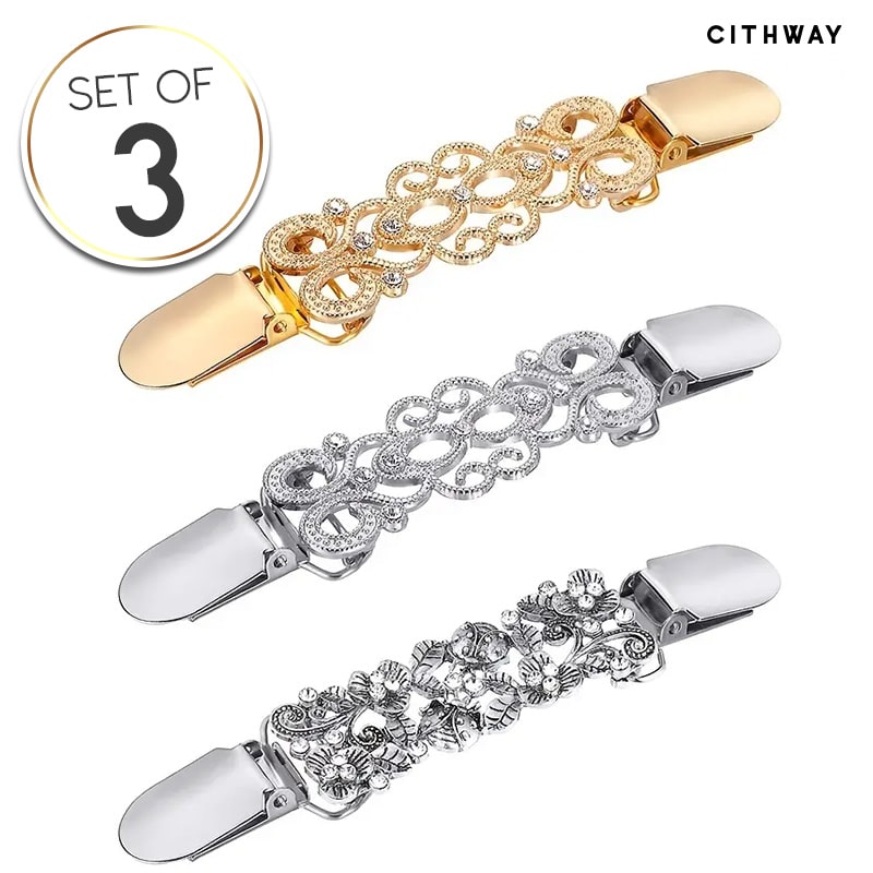 Cithway™ High-Fashion Retro Cardigan Safety Clips