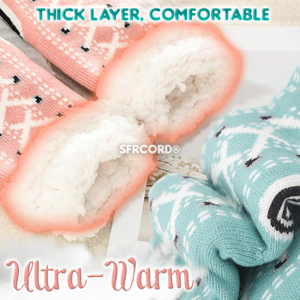 Sfrcord® Snow Cozy-Feet Shoe-like Socks (1 Pair)