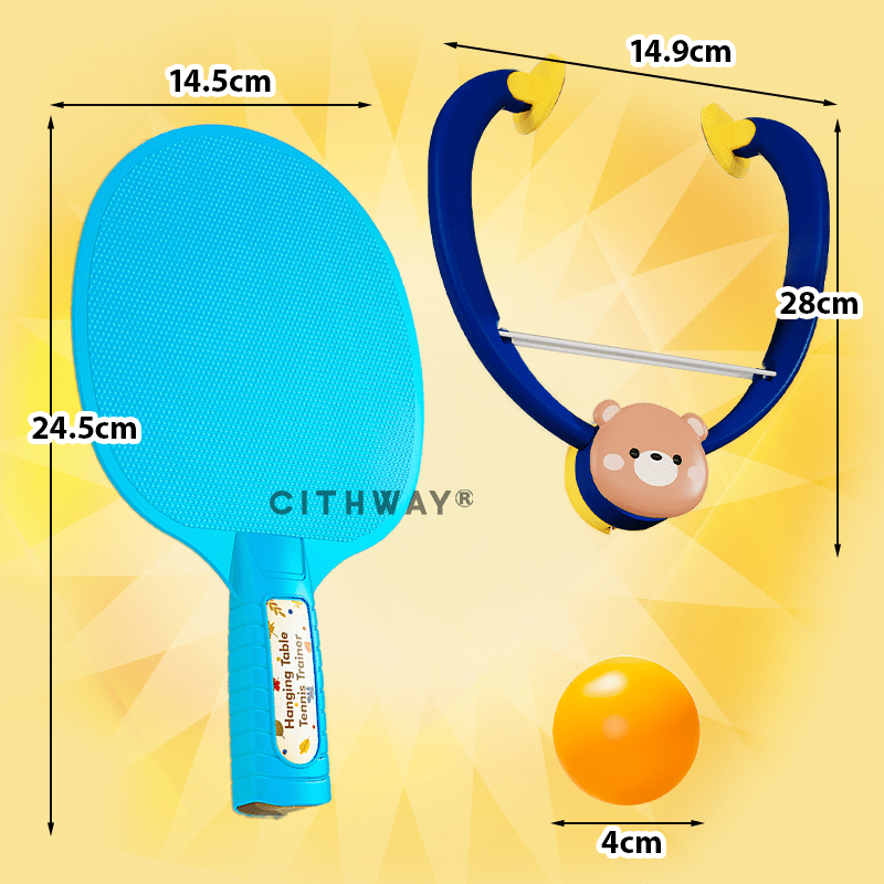 Cithway® Kids Self-Training Indoor Hanging Table Tennis Toy