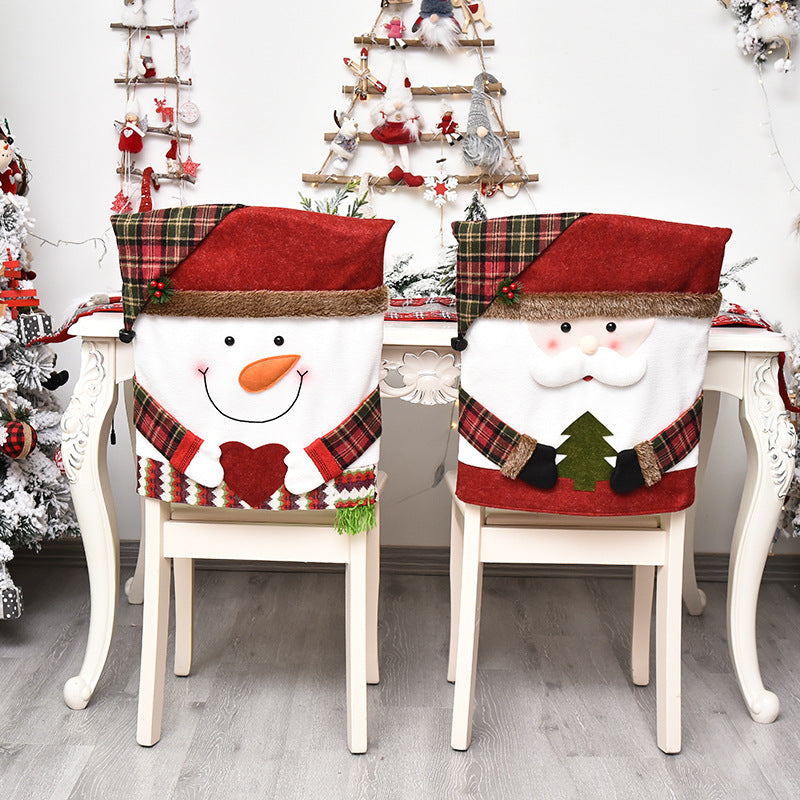 🔥BEST SELLER🔥Christmas Back Chair Slip Covers