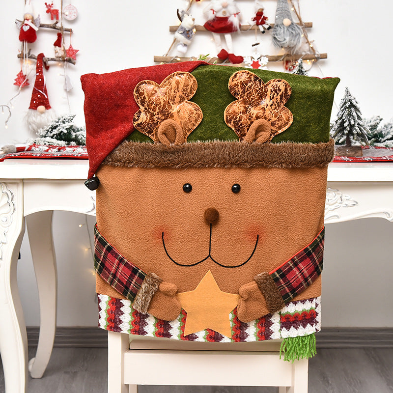 🔥BEST SELLER🔥Christmas Back Chair Slip Covers