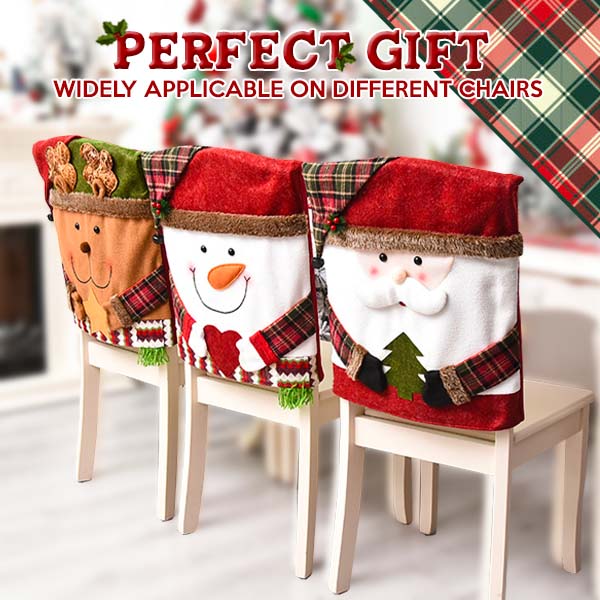 🔥BEST SELLER🔥Christmas Back Chair Slip Covers